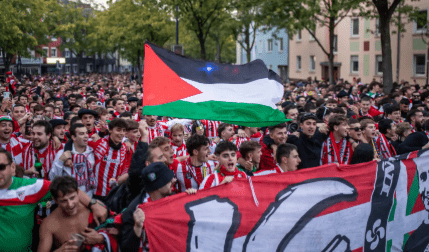 Athletic Bilbao mendukung Palestina