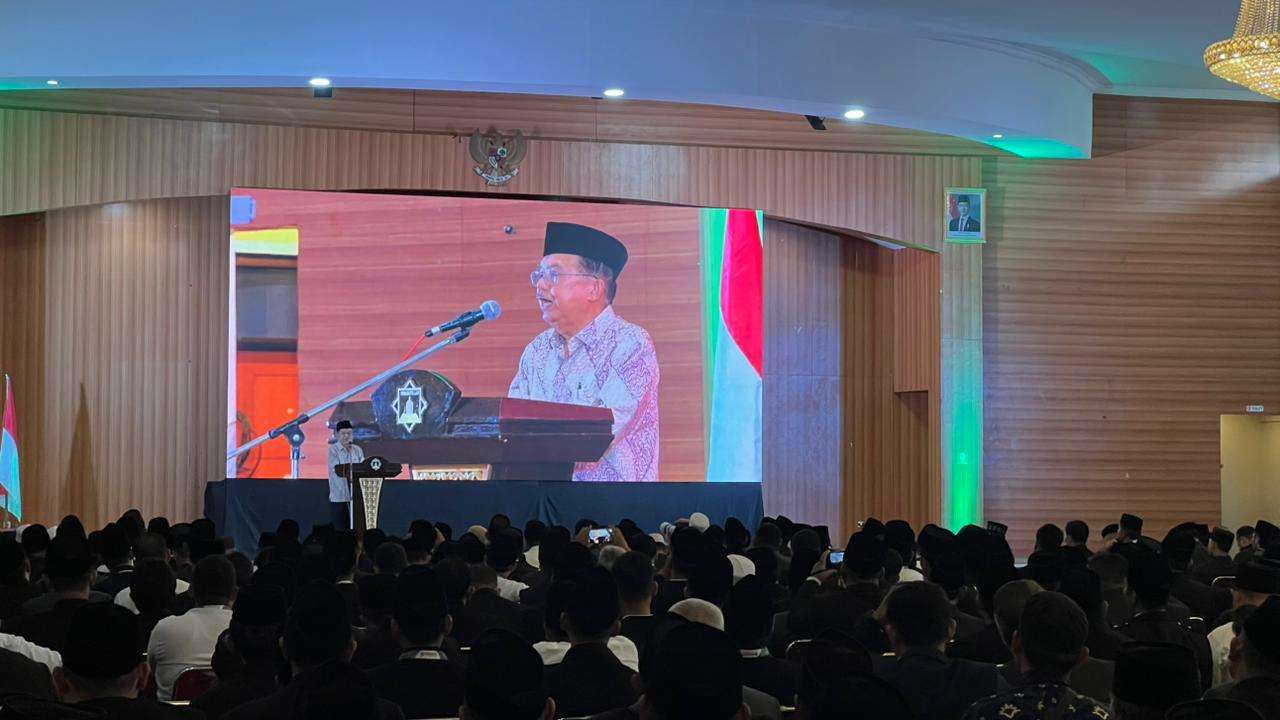 Jusuf Kalla Dai Harus Ajarkan Agama dan Kemampuan, Bukan Hanya Ibadah