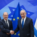 Kanselir Jerman dan Benjamin Netanyahu