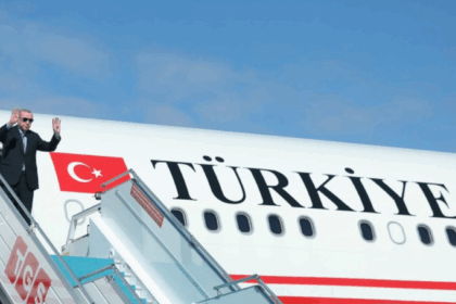 Presiden Recep Erdogan di KTT Gaza