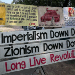 unjuk rasa mendukung Palestina di India
