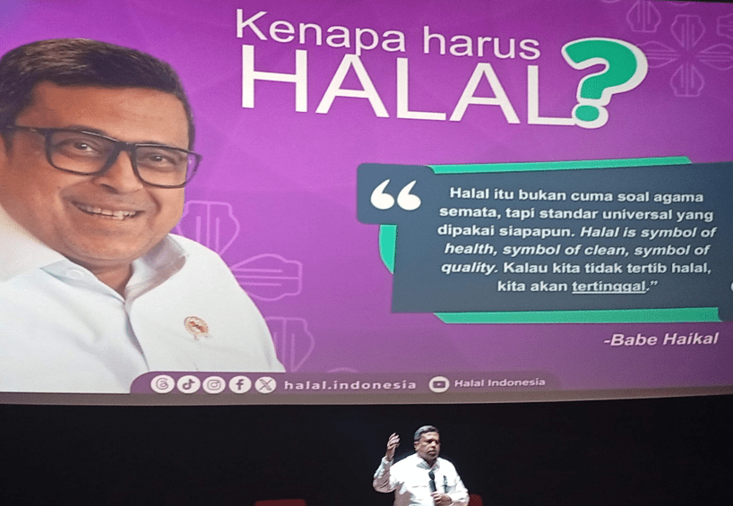 Halal sebagai Gaya Hidup Global, BPJPH Sebut Halal Mesin Baru Pertumbuhan Ekonomi Indonesia