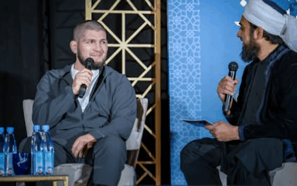 Bermimpi Bangun Sekolah Gulat di Palestina, Khabib: Saya Yakin Lahirkan Petarung Tangguh