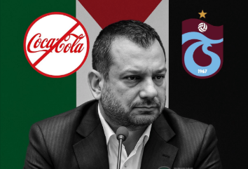 Demi Palestina, Klub Turki Trabzonspor Turki Menolak Sponsor Coca-Cola