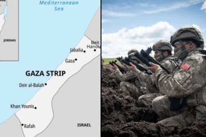 Pasukan penjaga perdamaian Turki di Gaza