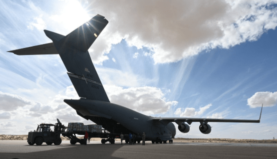 Pesawat Kargo Militer ke 1000 yang tiba di Israel dari negara Barat