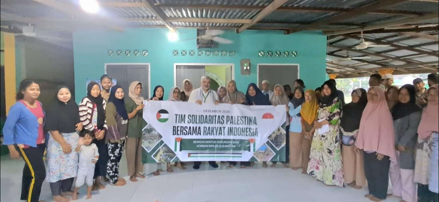 Kunjungi Korban Bencana Sumatra, Delegasi Palestina Kirim Bantuan Darurat